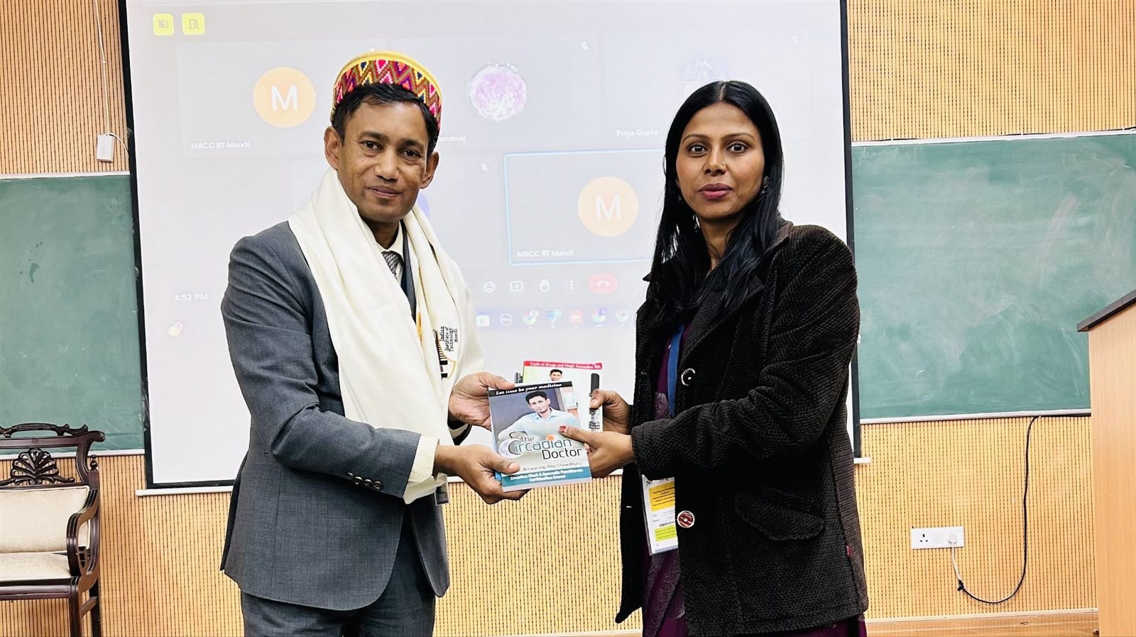 Honoring Dr. Biswaroop Roy Chowdhury during MBCC-2023 Conference